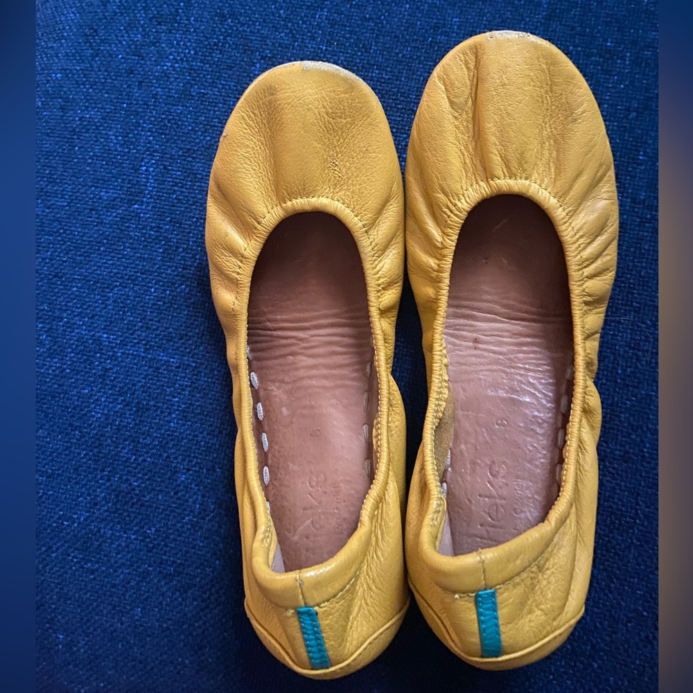 Tieks Yellow Ballet Flats